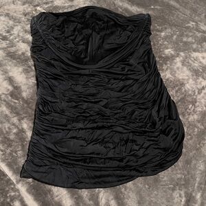 Victorias Secret ‘Very Sexy’ Black Ruched Top